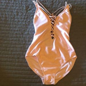 One piece bathing suit